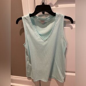 JCrew Factory sleeveless cotton blend tank